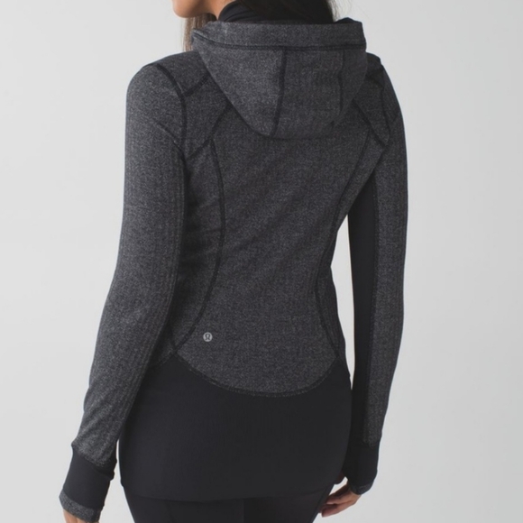 Lululemon Daily Practice Jacket Herringbone Sz10 - Picture 2 of 12